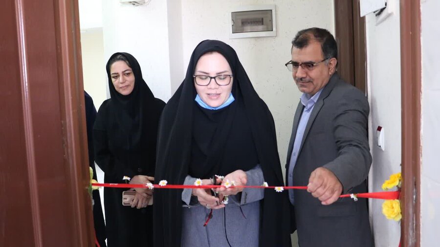 افتتاح اتاق مادر و کودک