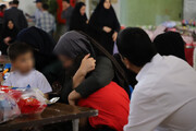 دیدار جمعی از فرزندان مقیم مراکز شبه خانواده بهزیستی خراسان رضوی با والدین خود در زندان مرکزی مشهد
