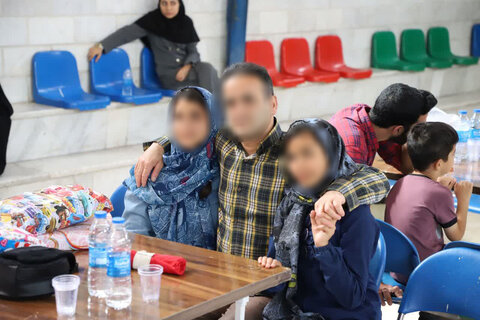 دیدار فرزندان با والدین در زندان مرکزی مشهد