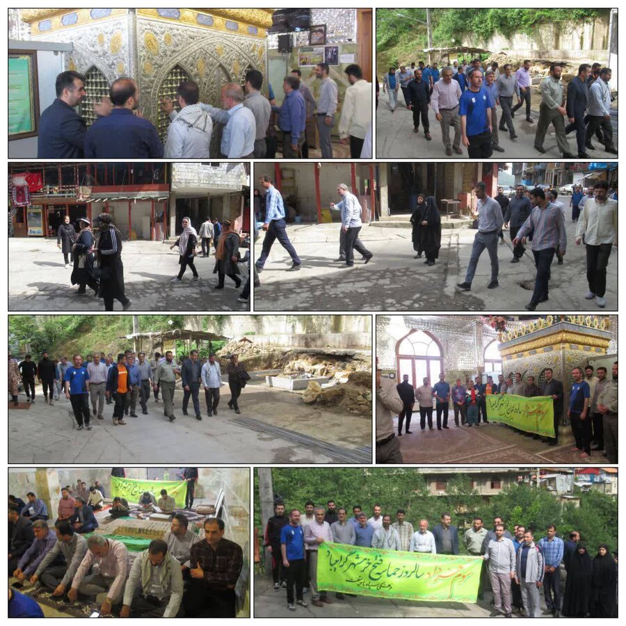  شفت | برگزاری همایش پیاده روی با حضور کارکنان بهزیستی شهرستان شفت