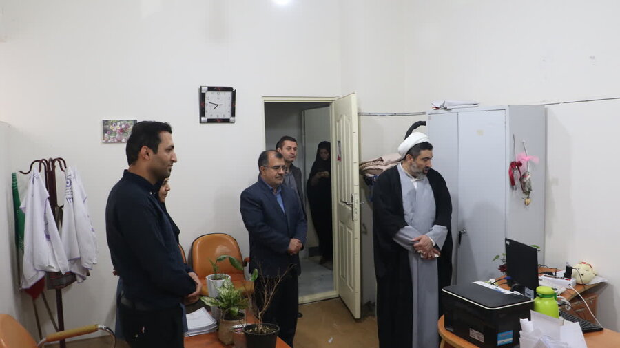 بازدید معاون پیشگیری از وقوع جرم دادگستری استان از اداره کل و بهزیستی شهرستان بجنورد