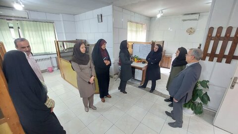 بازدید معصومه توکلی «سرپرست معاونت مشاوره و امور روانشناختی مرکز توسعه پیشگیری» از 1480 مشهد