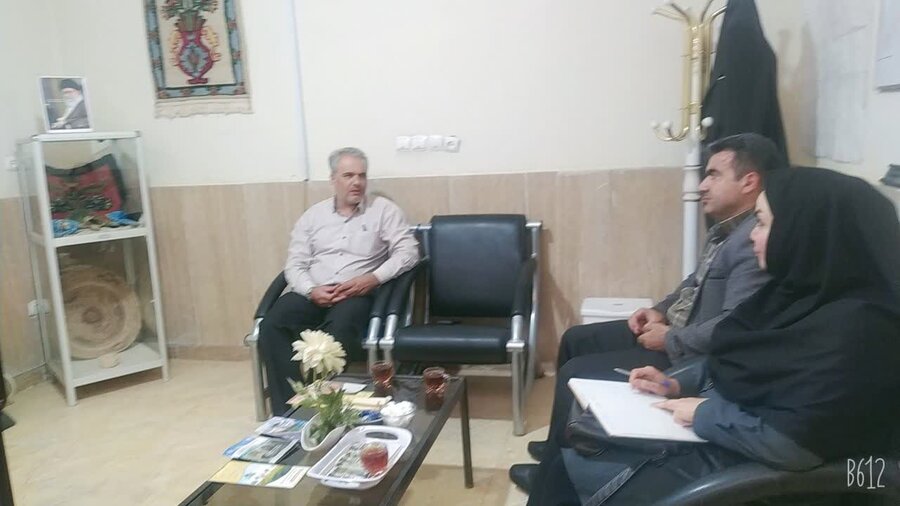 جلسه مجوز مشاغل خانگی میراث فرهنگی و بهزیستی قصرشیرین