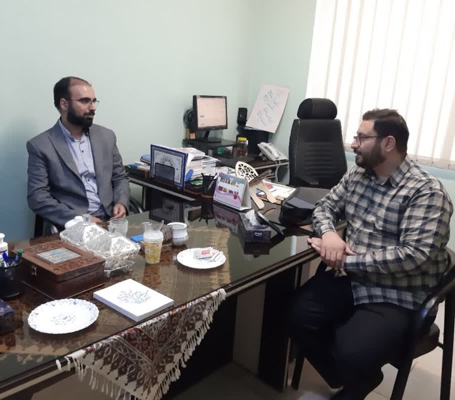 جلسه هماهنگی ساخت مسکن مددجویی با گروه جهادی شهید حسین همدانی