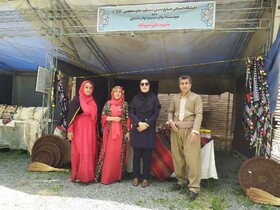 حضور پررنگ بهزیستی سروآباد در نمایشگاه عمارت خسروآباد
