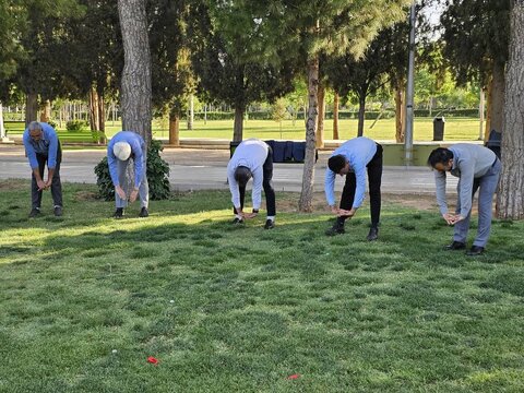 گزارش تصویری|مراسم پیاده روی و ورزش صبحگاهی با حضور مدیر کل و کارکنان بهزیستی فارس