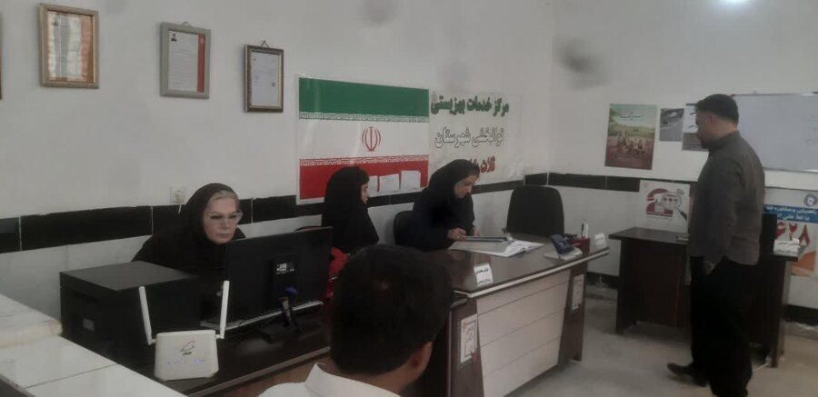 کرمانشاه | حضور کارشناسان معاونت توانبخشی در مراکز ثلاث‌باباجانی 