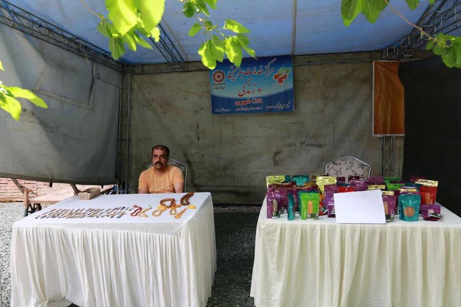 برگزاری نمایشگاه صنایع دستی از دستاوردهای افراد دارای معلولیت توانبخشی مبتنی بر جامعه (CBR) و مراکز حرفه آموزی