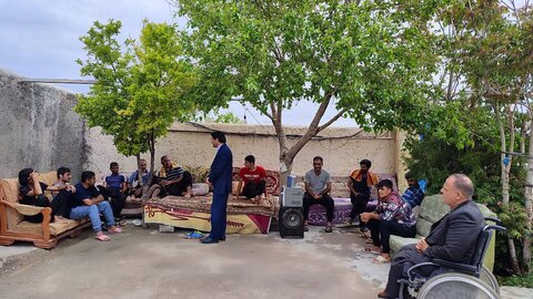 بازدید مدیر کل بهزیستی استان از کمپ اقامتی میان مدت رهایی در روستای فین از توابع شهرستان ازنا