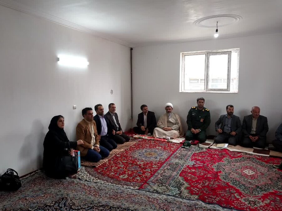 بهار| آئین افتتاحیه یک باب مسکن مددجویی در شهر صالح آباد