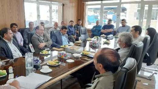 نجف آباد | برگزاری شورای مشارکت های بهزیستی در میدان میوه و تره بار شهرستان
