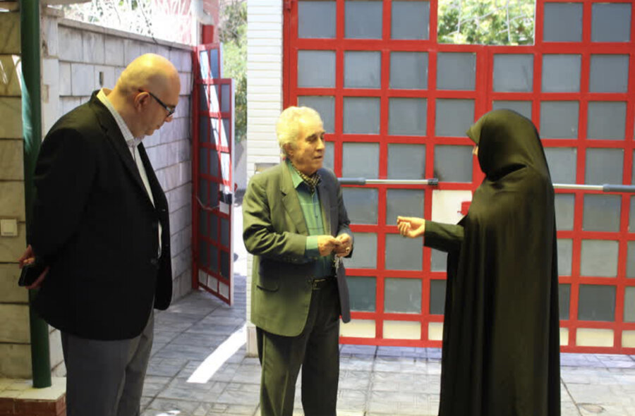 بازدید مدیرکل بهزیستی البرز از مرکز در حال تأسیس "آیدین" واقع در گوهردشت