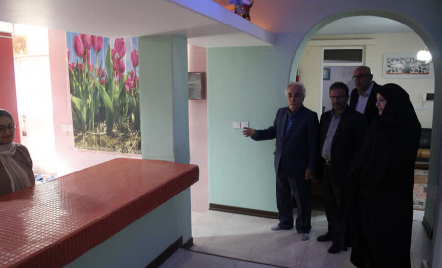 بازدید مدیرکل بهزیستی البرز از مرکز در حال تأسیس "آیدین" واقع در گوهردشت