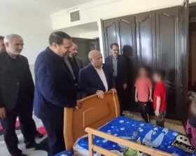 وزیر آموزش و پرورش به بنیاد نیکوکاری حاج اکبر ابراهیمی شهرستان دماوند رفت