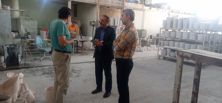 بازدید کارشناسان در زمینه اشتغال