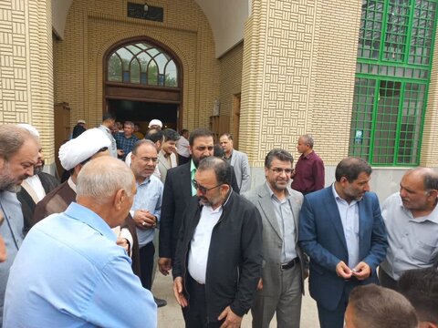 حضور مدیرکل بهزیستی خراسان رضوی در آیین بازدید از پروژه‌های مهم حاشیه شهر مشهد