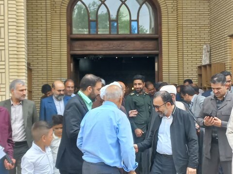 حضور مدیرکل بهزیستی خراسان رضوی در آیین بازدید از پروژه‌های مهم حاشیه شهر مشهد