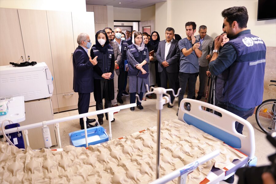 افتتاح اتاق ایزولاسیون استاندارد در مرکز توانبخشی و مراقبتی شبانه روزی بهزیستی کهریزک استان البرز