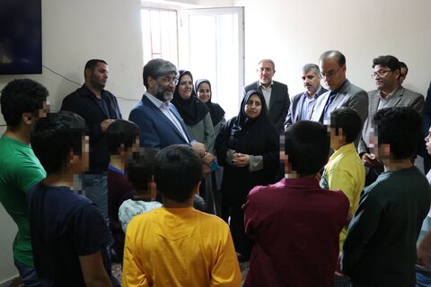 بازدید رئیس کل دادگستری آذربایجان غربی از اورژانس اجتماعی و شیرخوارگاه ارومیه