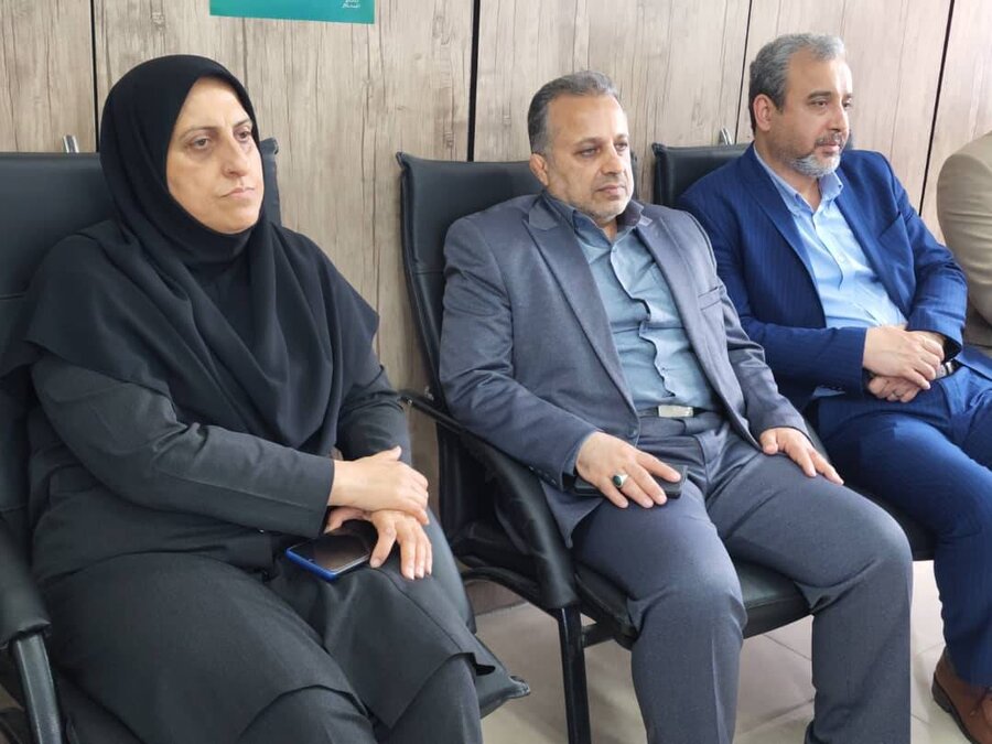 لنگرود | دیدار مدیرکل بهزیستی گیلان با نماینده مردم لنگرود در مجلس شورای اسلامی
