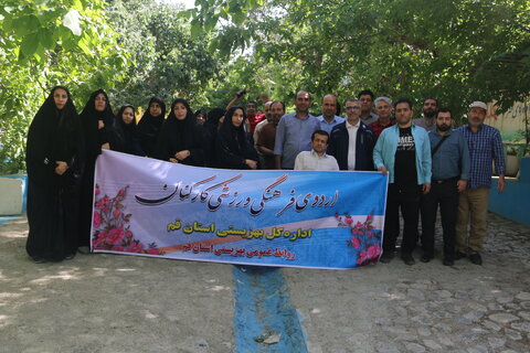 برگزاری اردوی فرهنگی ورزشی کارکنان بهزیستی استان قم