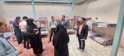 گزارش تصویری| بازدید از مرکز اقامتی فروغ شهرستان آذرشهر