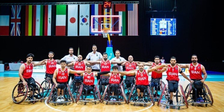 Iran wins first bronze medal in world's wheelchair basketball