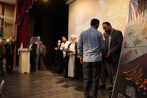 گزارش تصویری| آیین تجلیل از ولی نعمتان تحت پوشش شهرستان خلخال