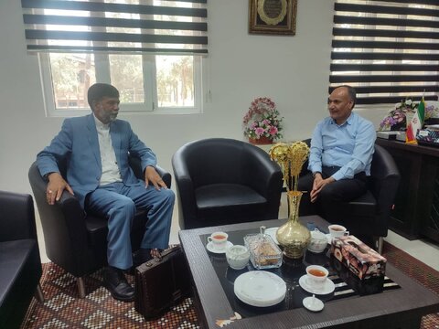 دیدار فرماندار نیمروز با مدیرکل بهزیستی سیستان و بلوچستان