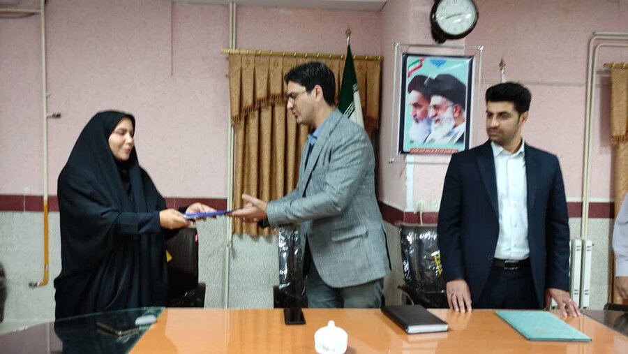 تویسرکان| انتصاب سرپرست جدید بهزیستی شهرستان