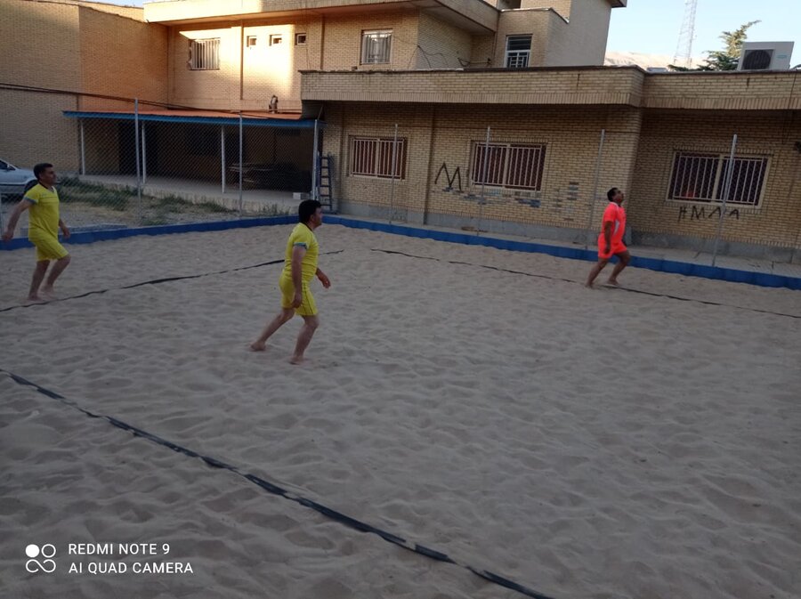 برگزاری مسابقات والیبال ساحلی با حضور شش تیم در بهزیستی استان