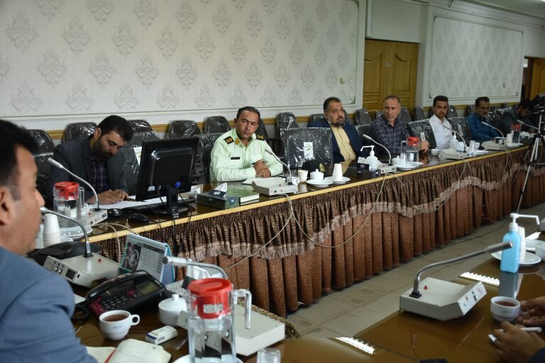 لنجان| برگزاری جلسه مبارزه با مواد مخدر در شهرستان