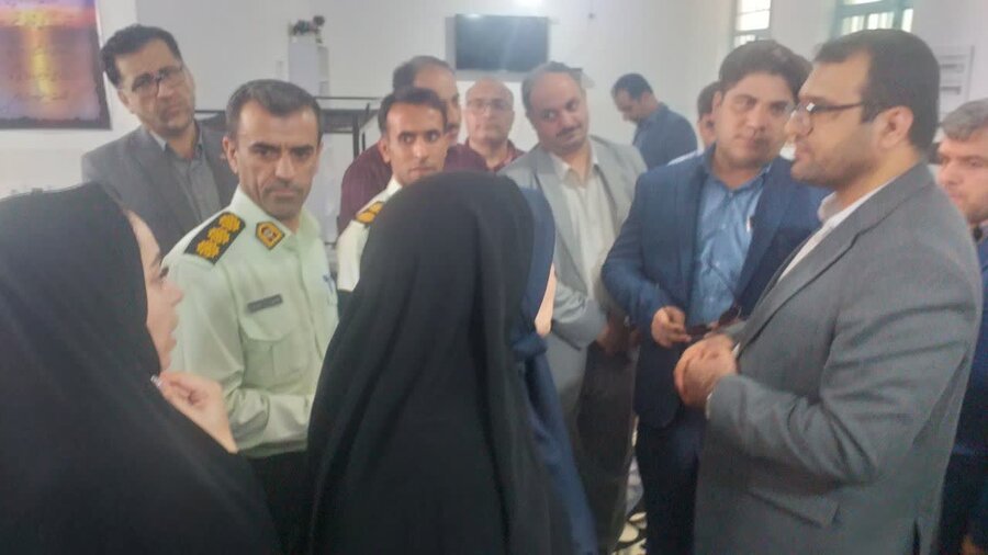 بازدید معاون سیاسی، امنیتی و اجتماعی استاندار از مرکز اقامتی درمان اعتیاد بانوان در شهر بوشهر