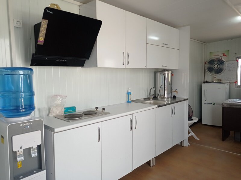 اصفهان| افتتاح کانکس سیار کاهش آسیب اعتیاد از محل اعتبارات سازمان ملل متحد