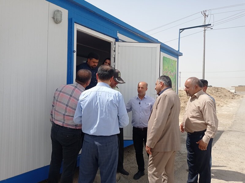 اصفهان| افتتاح کانکس سیار کاهش آسیب اعتیاد از محل اعتبارات سازمان ملل متحد