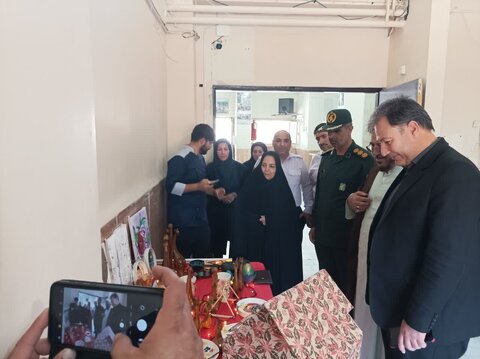 گزارش تصویری| بازدید ریاست دادگستری و فرماندهی سپاه از مرکز توانبخشی