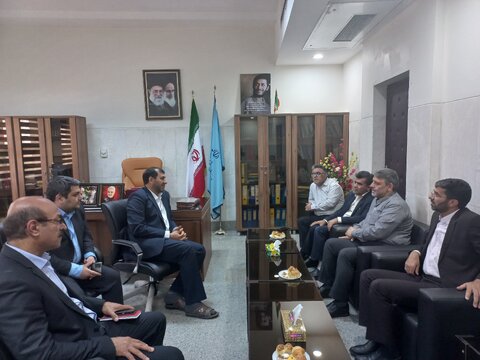 مدیر کل بهزیستی خوزستان با دادستان استان دیدار کرد