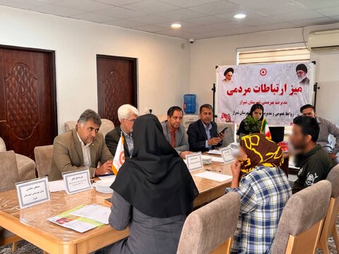 میز ارتباطات مردمی مدیر کل بهزیستی فارس به مناسببت عید سعید غدیر