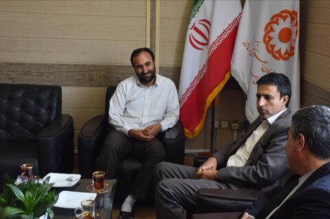 نشست مدیرکل بهزیستی با معاونت نظارت مالی و رئیس خزانه معین استان کرمانشاه