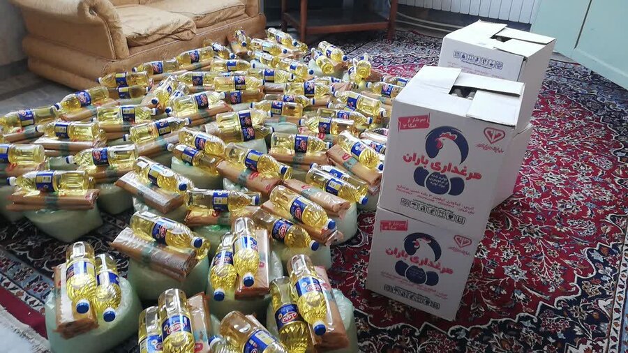 شهرستان همدان|  توزیع 60 بسته مواد غذایی به مناسبت عیدغدیر بین مددجویان اورژانس اجتماعی
