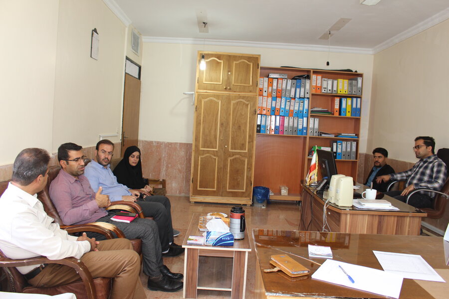 اولین جلسه مشترک واحد فرهنگی و مسئولین و کارشناسان نهاد کتابخانه های عمومی استان در 14 تیرماه 1402 