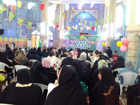 جشن غدیر ویژه مددجویان  بهزیستی اهواز با همکاری پایگاه بسیج خواهران حضرت مریم (س)