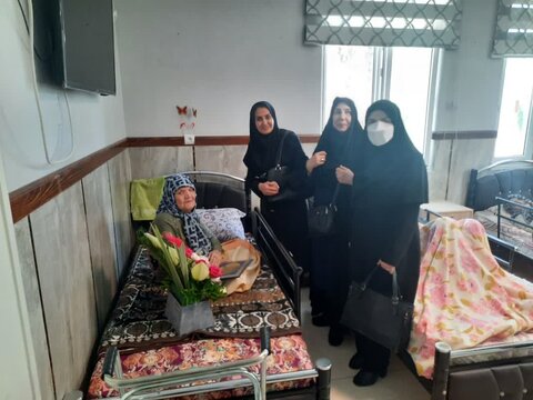 گزارش تصویری| بازدید از مرکز سالمندان نسیم مهر فیاض بخش