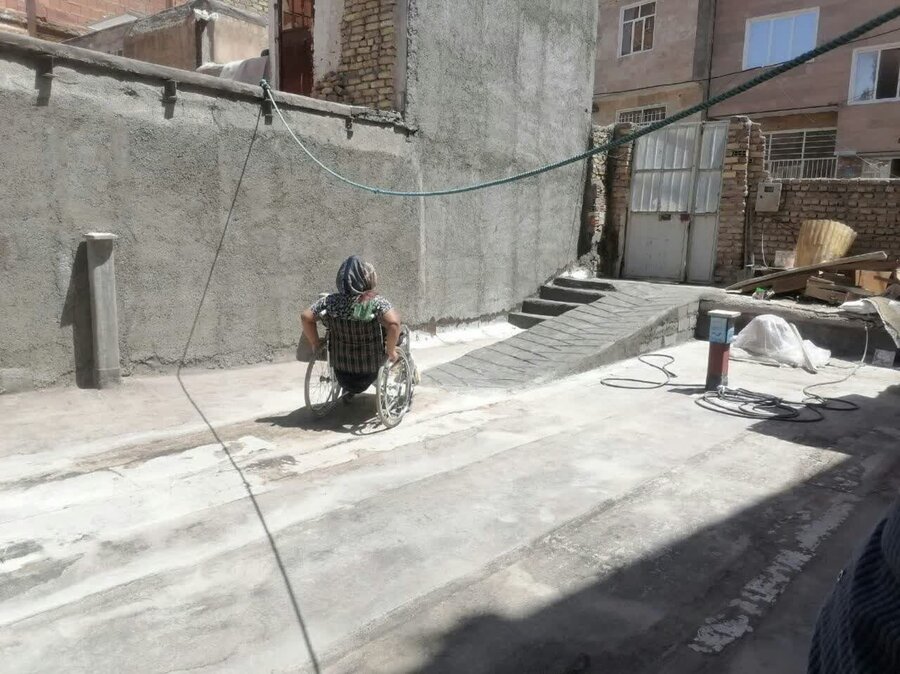 پرداخت حدود ۴۰۰ میلیون تومان هزینه مناسب‌سازی منزل مددجویی در کبودرآهنگ