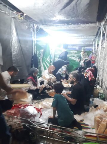 گزارش تصویری |غرفه بهزیستی در مهمانی کیلومتری عید غدیر