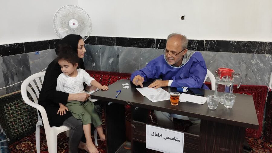 ۱۱۵ نفر از مددجویان بهزیستی البرز خدمات رایگان پزشکی دریافت کردند