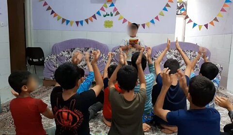 فسا|برگزاری جشن عید سعید غدیرخم در خانه کودکان ونوباوگان محبت تحت نظارت بهزیستی فسا