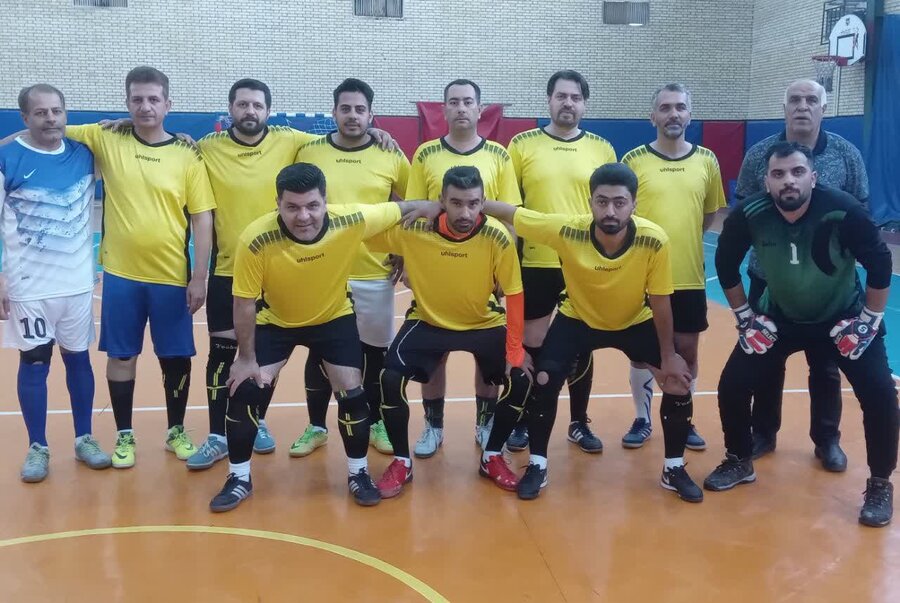 برگزاری هفته اول مسابقات فوتسال چهارجانبه کارکنان بهزیستی استان جام هفته بهزیستی