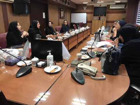 برگزاری جلسه خانه های امن در بهزیستی استان تهران