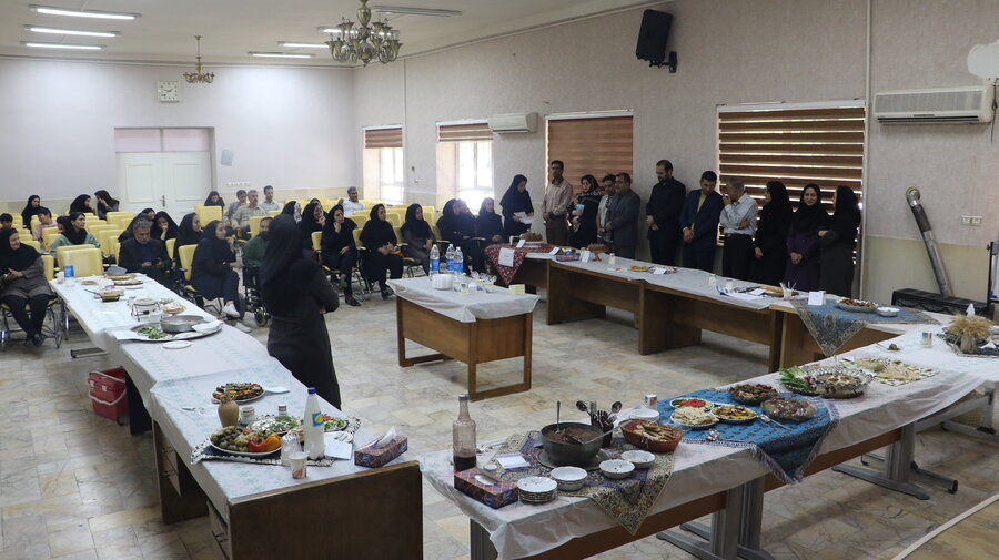  مسابقه وجشنواره غذا در بین کارکنان بهزیستی خراسان شمالی 